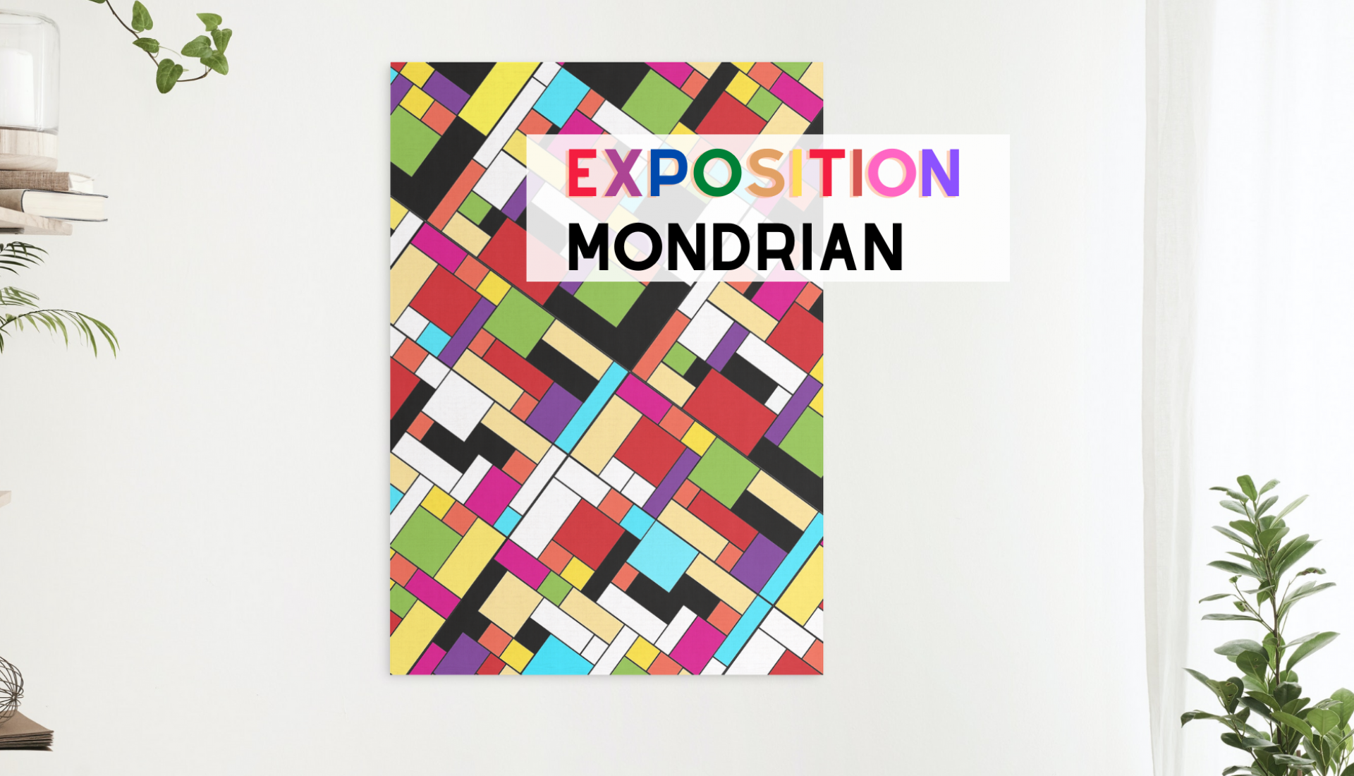 Visite de l'exposition Mondrian