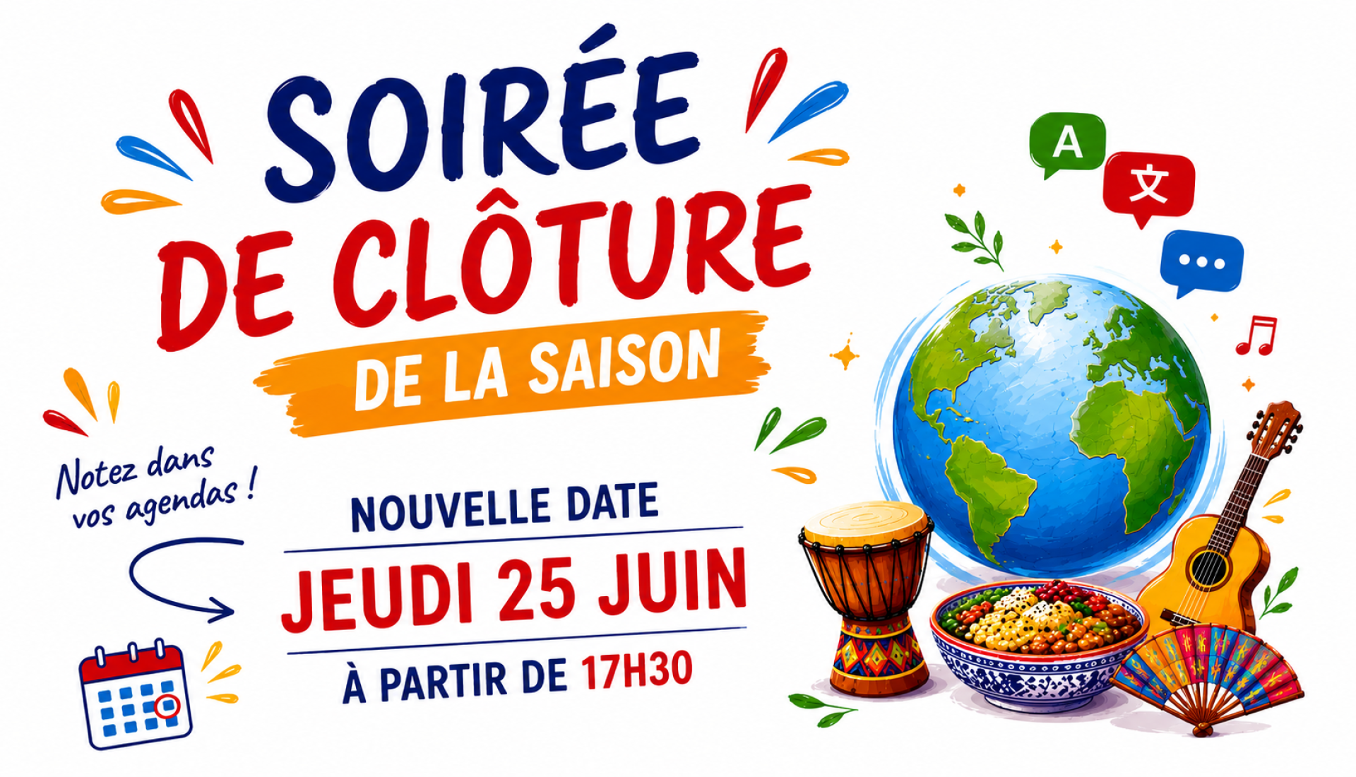 Soirée de clôture de la saison 2025/2026