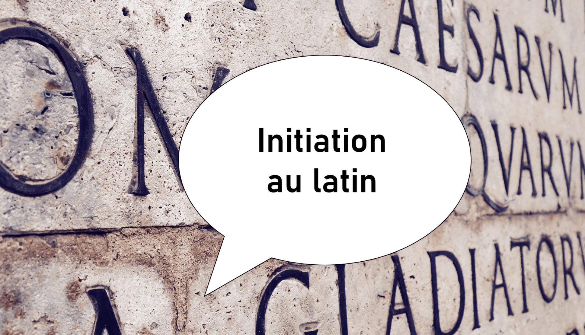 Initiation au latin