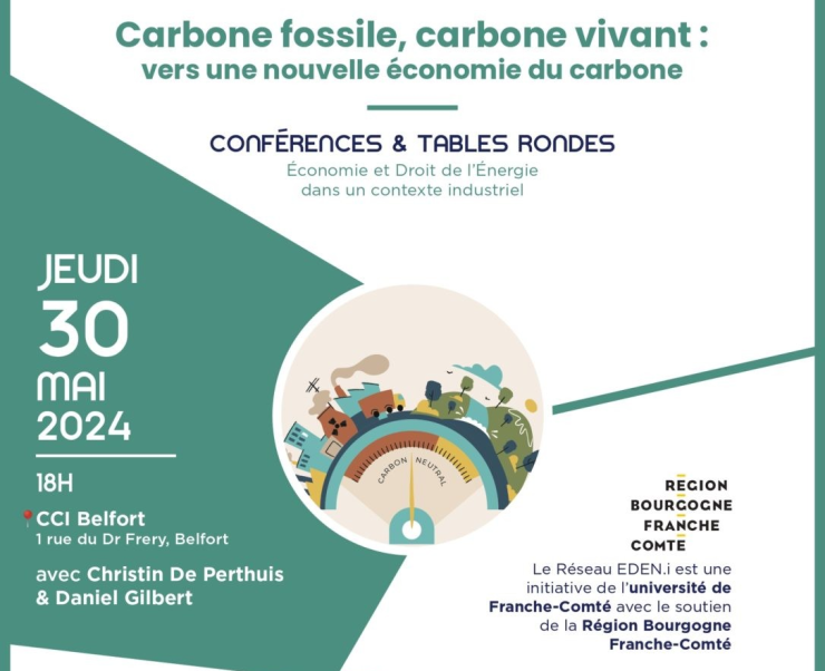 Conférence partenaire - Carbone fossile, carbone vivant : Vers une nouvelle économie du carbone