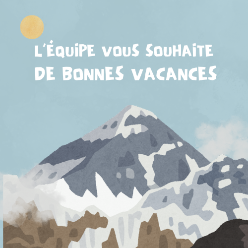 Bonnes vacances !