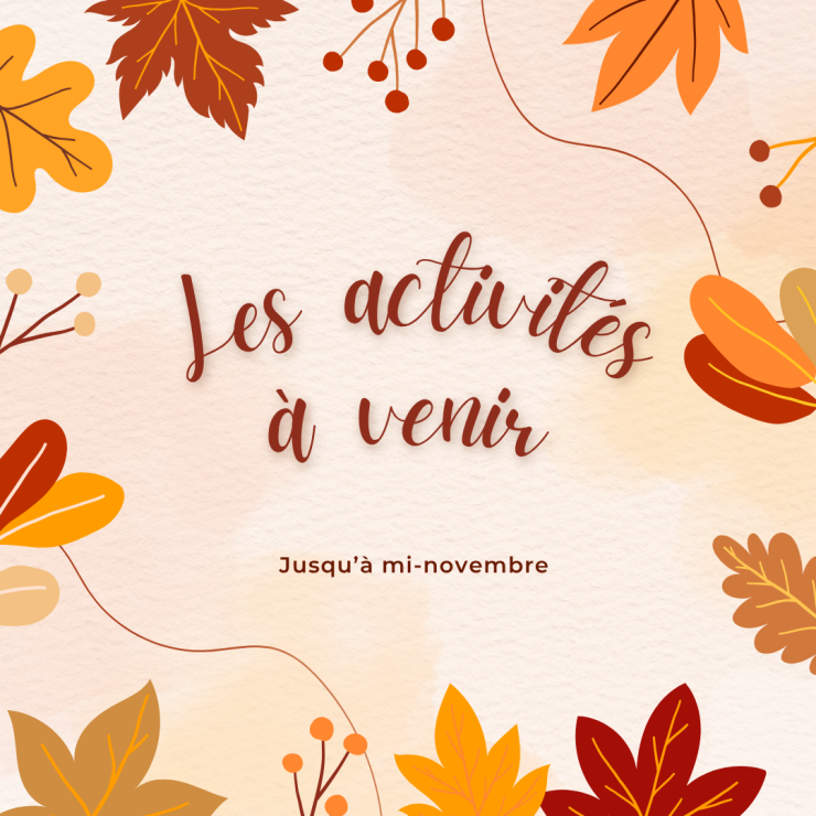 C’est bientôt la rentrée : découvrez les activités à venir ! C’est bientôt la rentrée : découvrez les activités à venir !