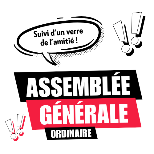 Assemblée générale de l'association ce vendredi à 16h30