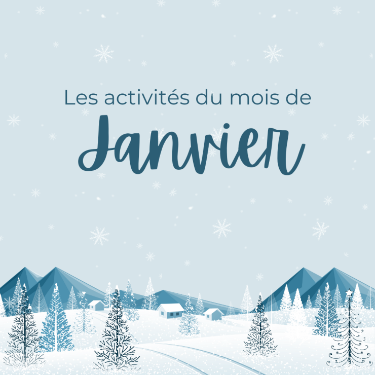 Les activités du mois de janvier