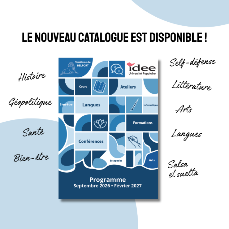 Nouveau catalogue 2026/2027 disponible !